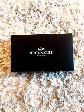 Coach Black Box with White Logo